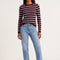 PULL RAS DE COU RAYE - OLYMPE - BLUSH PULL NEW KOOKAI Mode Kookai