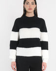 PULL RAYÉ COLETTE NOIR/ÉCRU PULL KOOKAI Mode Kookai
