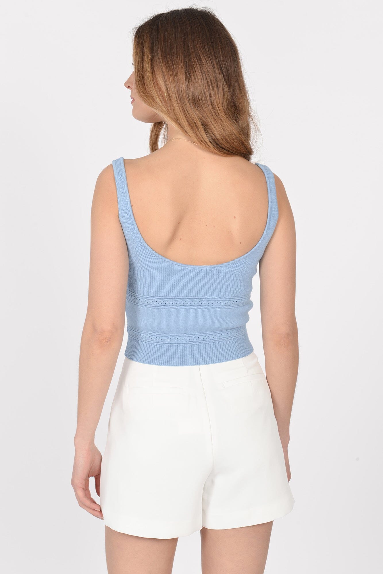 Pull ROMIE Powder blue PULL KOOKAI Mode Kookai
