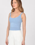 Pull ROMIE Powder blue PULL KOOKAI Mode Kookai