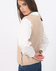 PULL SANS MANCHE - BAMBI - CAMEL PULL NEW KOOKAI Mode Kookai