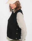 PULL SANS MANCHE - BAMBI - NOIR PULL NEW KOOKAI Mode Kookai