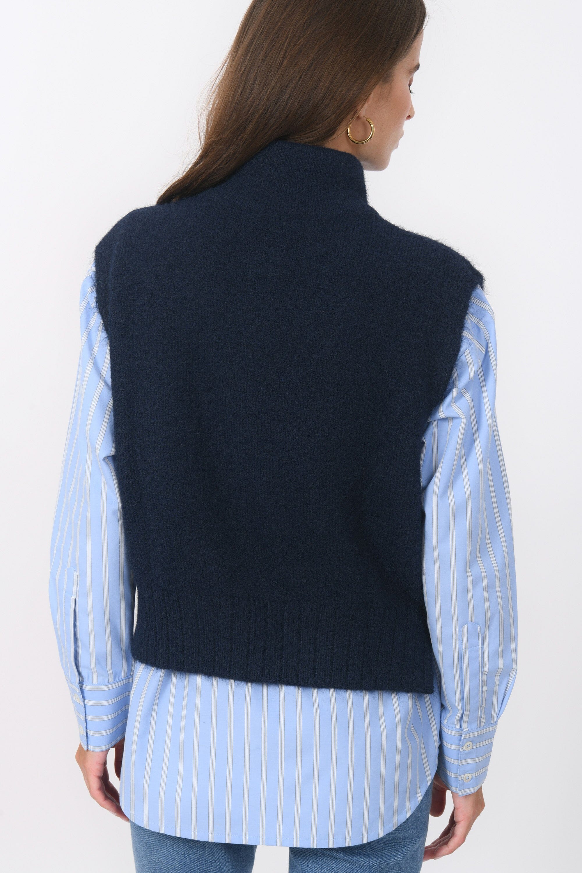 PULL SANS MANCHE - BIANCA - MARINE PULL NEW KOOKAI Mode Kookai