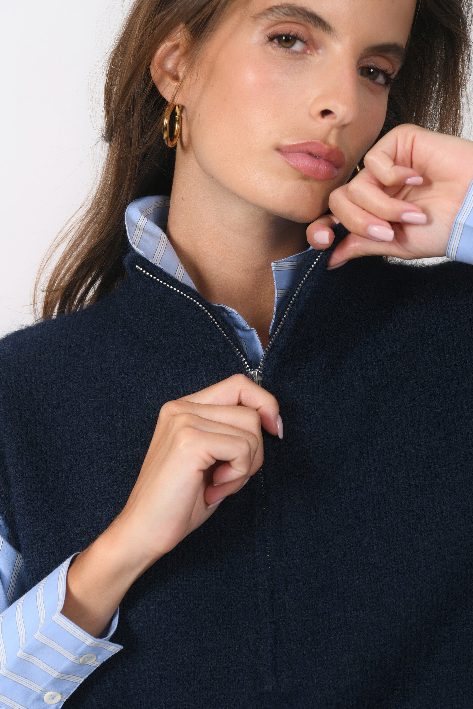 PULL SANS MANCHE - BIANCA - MARINE PULL NEW KOOKAI Mode Kookai