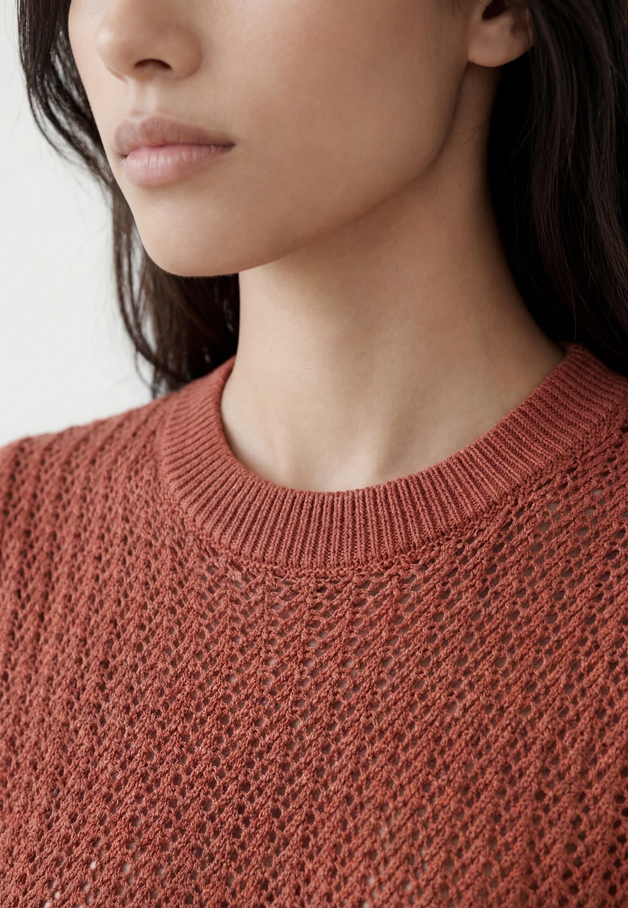 PULL SANS MANCHE - CLOVIS - TERRACOTTA PULL NEW KOOKAI Mode Kookai