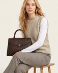 PULL SANS MANCHE - DAGNY - BEIGE PULL NEW KOOKAI Mode Kookai