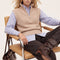 PULL SANS MANCHE - DALLIE - CAMEL PULL NEW KOOKAI Mode Kookai