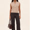 PULL SANS MANCHE - DALLIE - CAMEL PULL NEW KOOKAI Mode Kookai