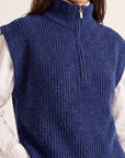 PULL SANS MANCHE - DALTON - BLEU PULL NEW KOOKAI Mode Kookai