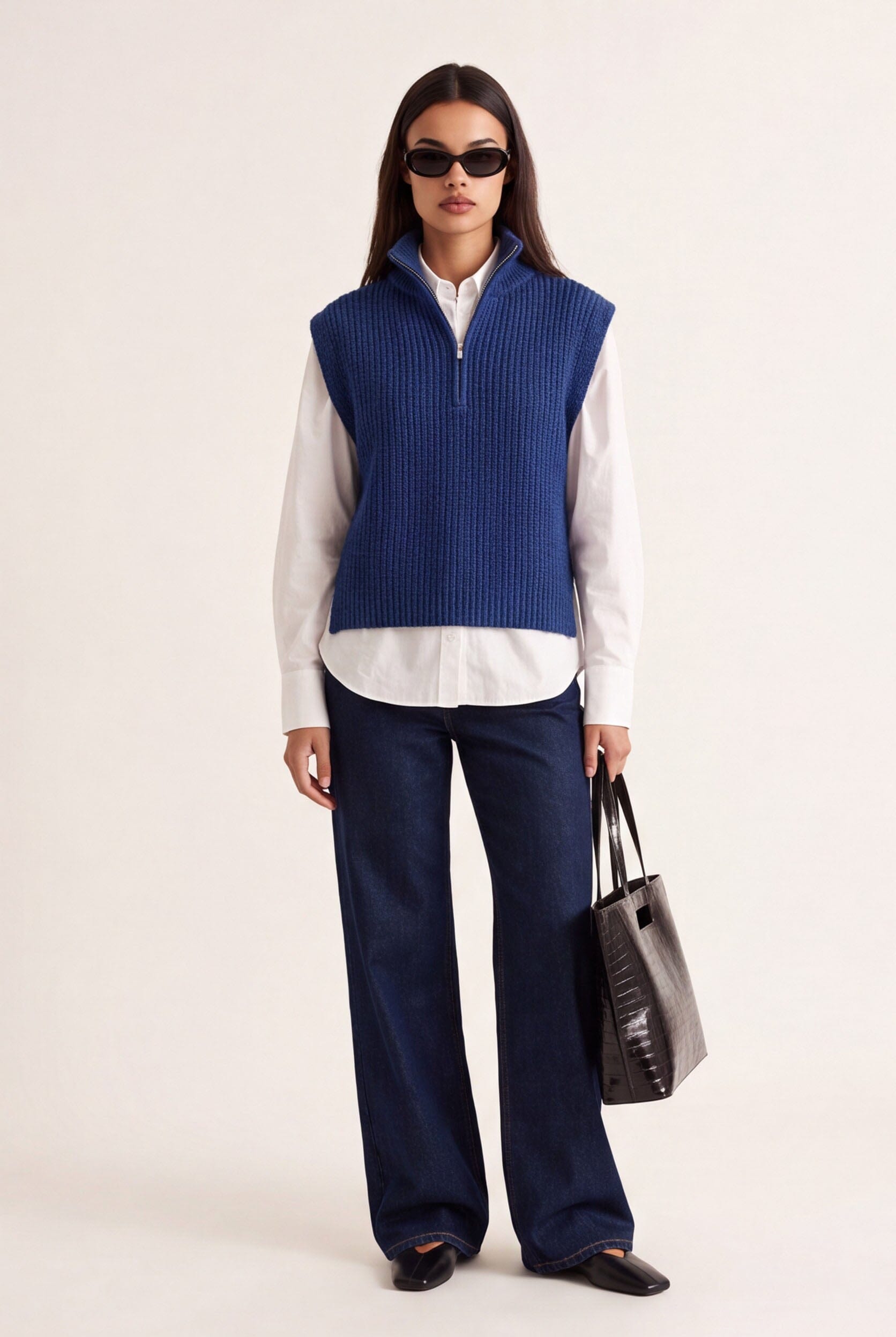 PULL SANS MANCHE - DALTON - BLEU PULL NEW KOOKAI Mode Kookai