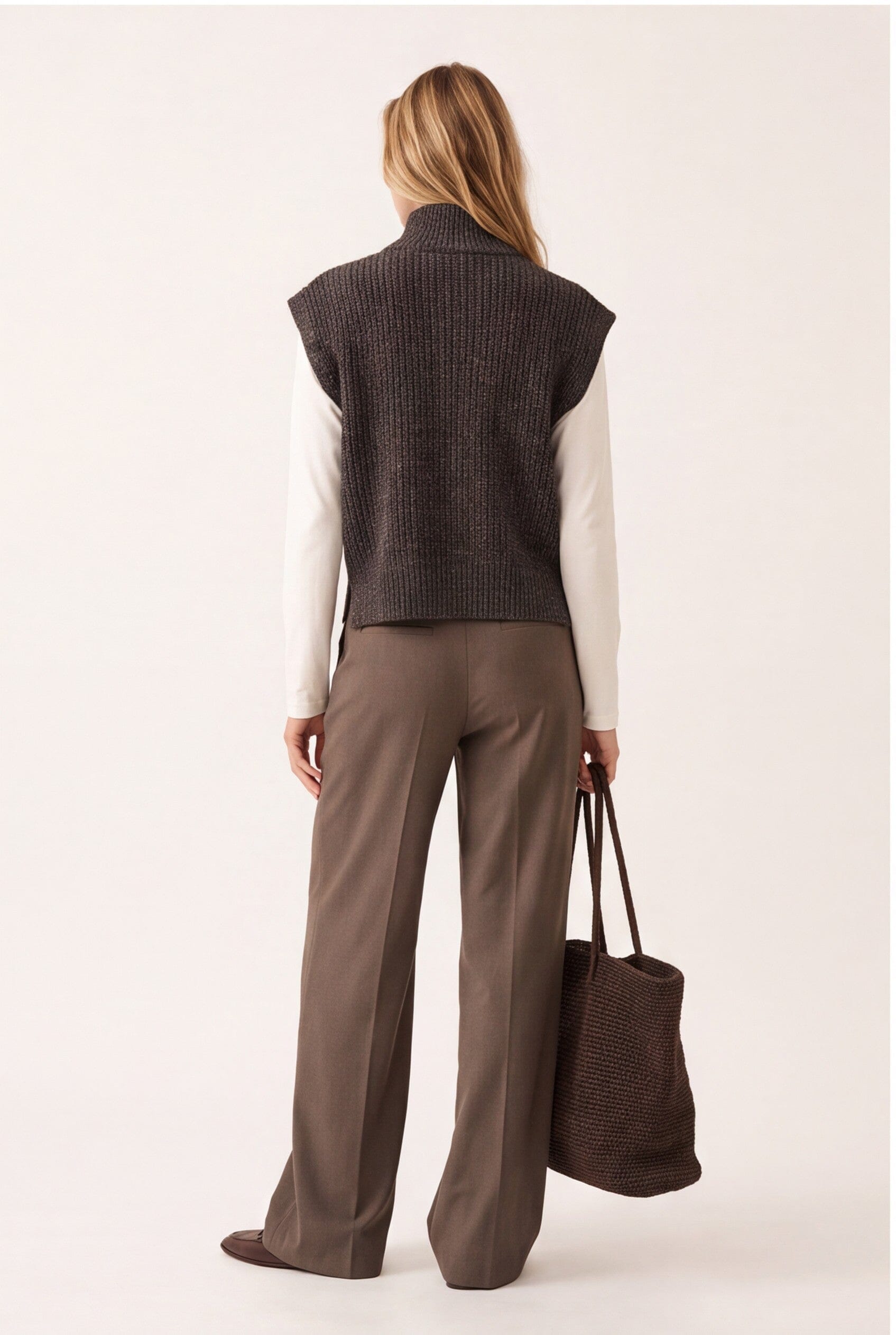 PULL SANS MANCHE - DALTON - CHOCOLAT PULL NEW KOOKAI Mode Kookai