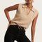 PULL SANS MANCHE - DIMA - BEIGE PULL NEW KOOKAI Mode Kookai