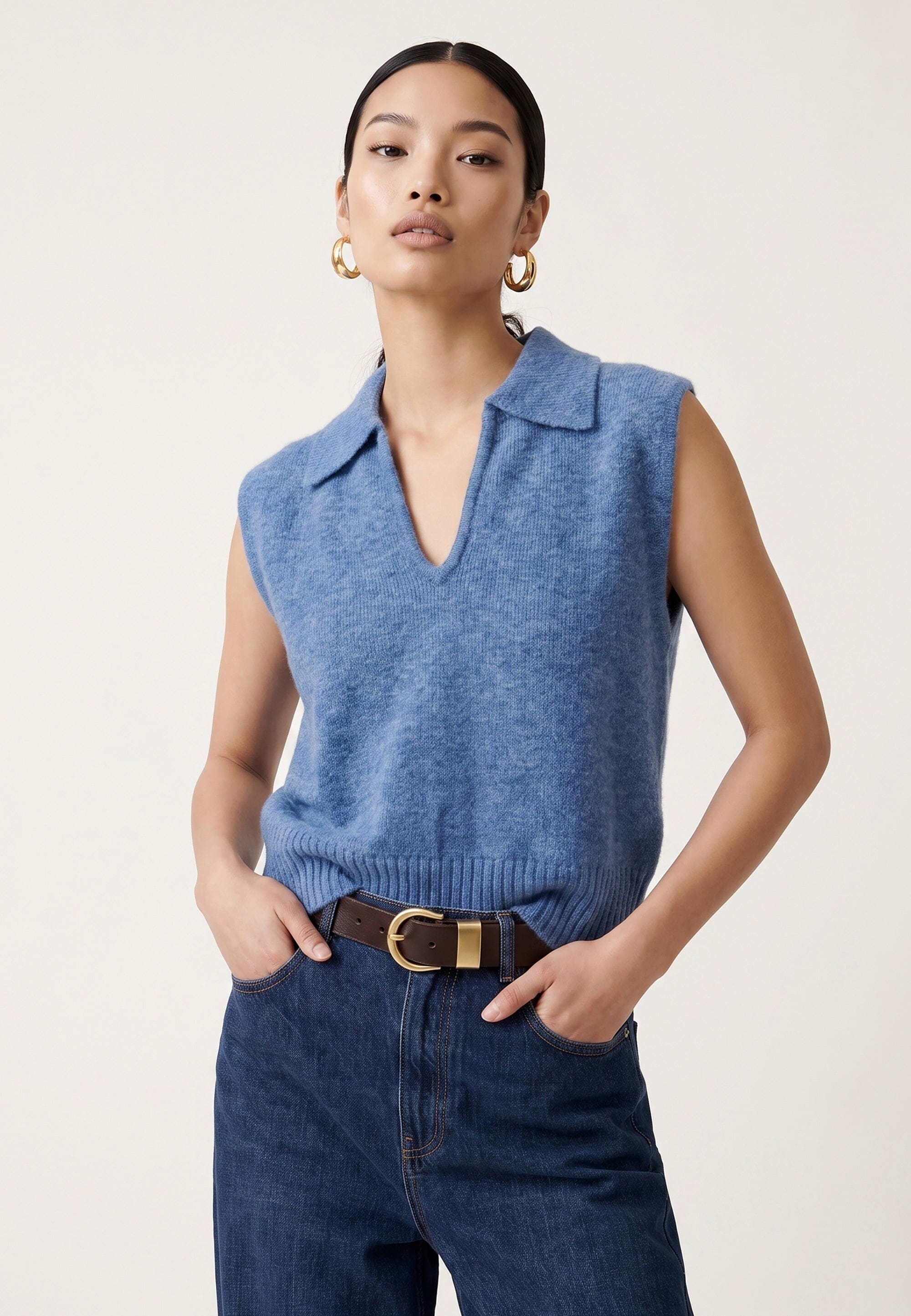PULL SANS MANCHE - DIMA - CIEL PULL NEW KOOKAI Mode Kookai