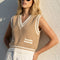 PULL SANS MANCHES - CALLIE - BEIGE/ECRU PULL NEW KOOKAI Mode Kookai