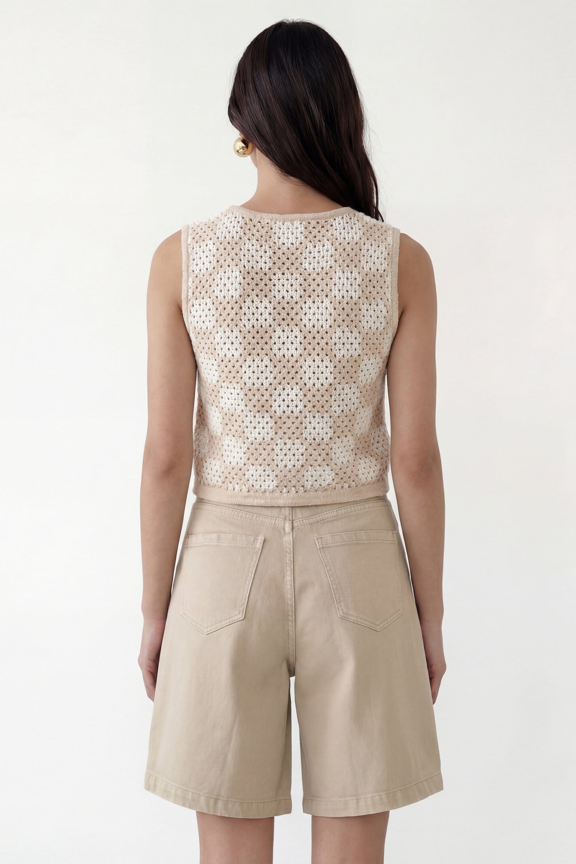 PULL SANS MANCHES - COLETT - CREME PULL NEW KOOKAI Mode Kookai