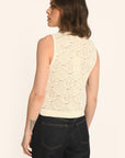 PULL SANS MANCHES - ÉCRU - ANGE PULL KOOKAI Mode Kookai