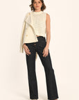 PULL SANS MANCHES - ÉCRU - ANGE PULL KOOKAI Mode Kookai