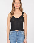 Pull top KARA Black PULL KOOKAI Mode Kookai