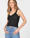 Pull top KARA Black PULL KOOKAI Mode Kookai