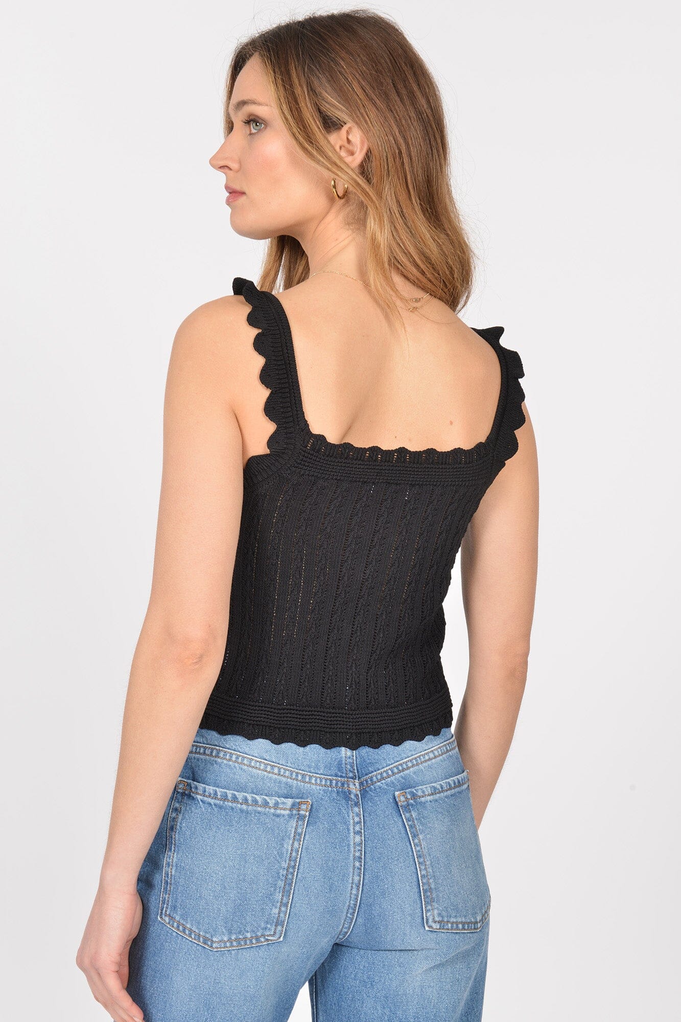 Pull top KARA Black PULL KOOKAI Mode Kookai
