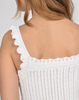 Pull top KARA White PULL KOOKAI Mode Kookai