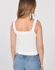 Pull top KARA White PULL KOOKAI Mode Kookai