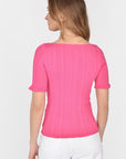Pull top REMY Fuchsia PULL KOOKAI Mode Kookai