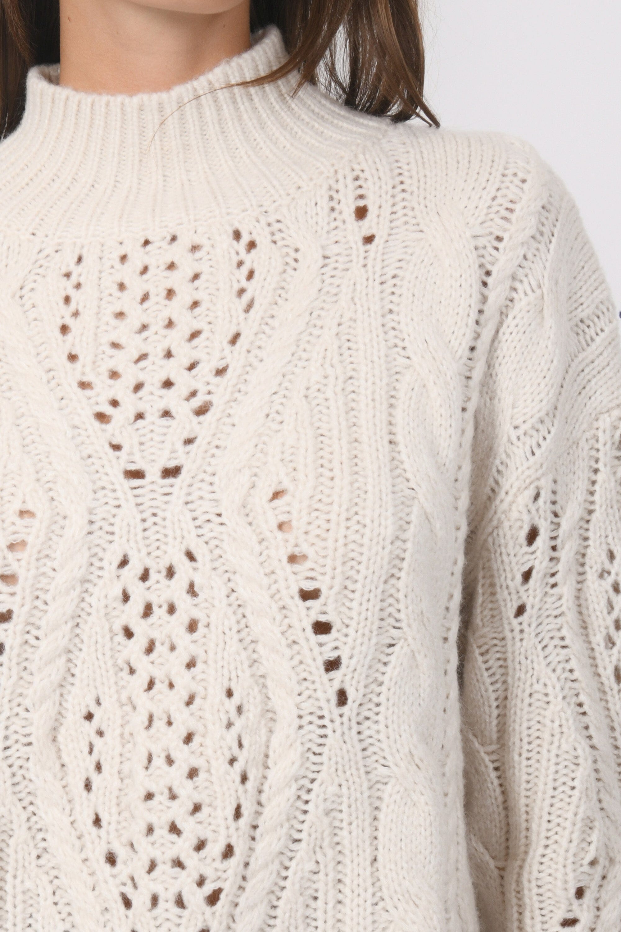 PULL TORSADE - BAYA - ECRU PULL NEW KOOKAI Mode Kookai