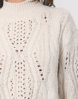 PULL TORSADE - BAYA - ECRU PULL NEW KOOKAI Mode Kookai