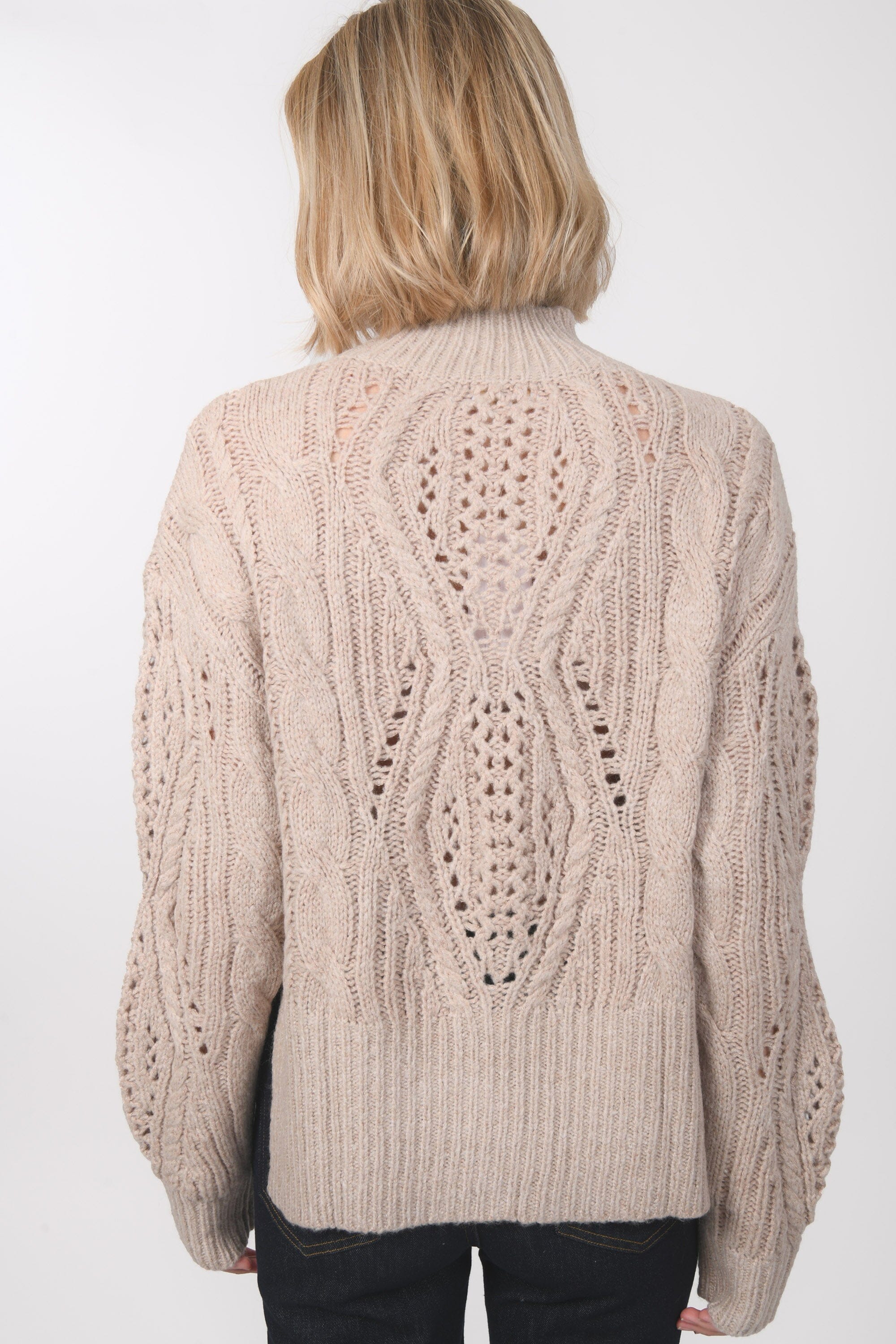 PULL TORSADE - BAYA - TAUPE PULL NEW KOOKAI Mode Kookai