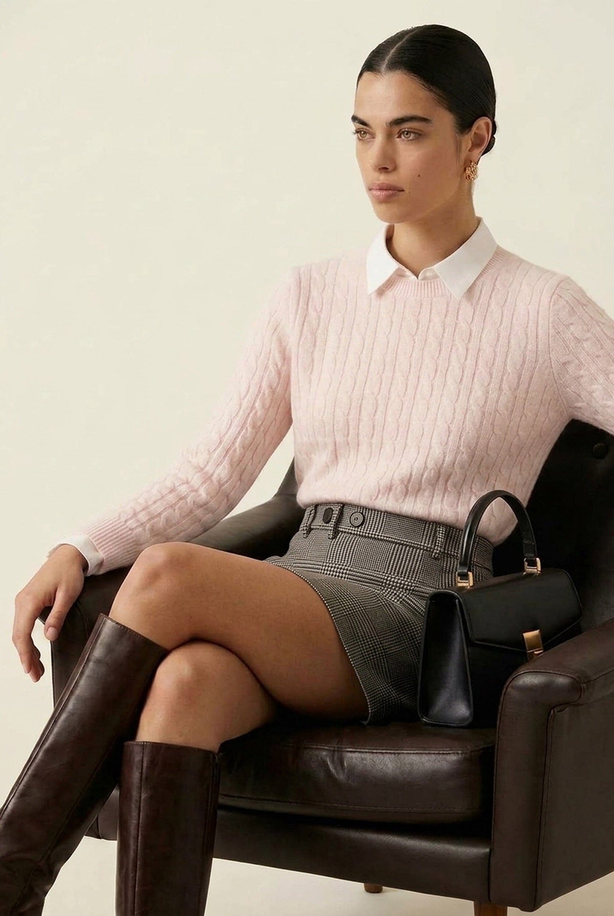 PULL TORSADES - DANITA - ROSE PALE PULL NEW KOOKAI Mode Kookai