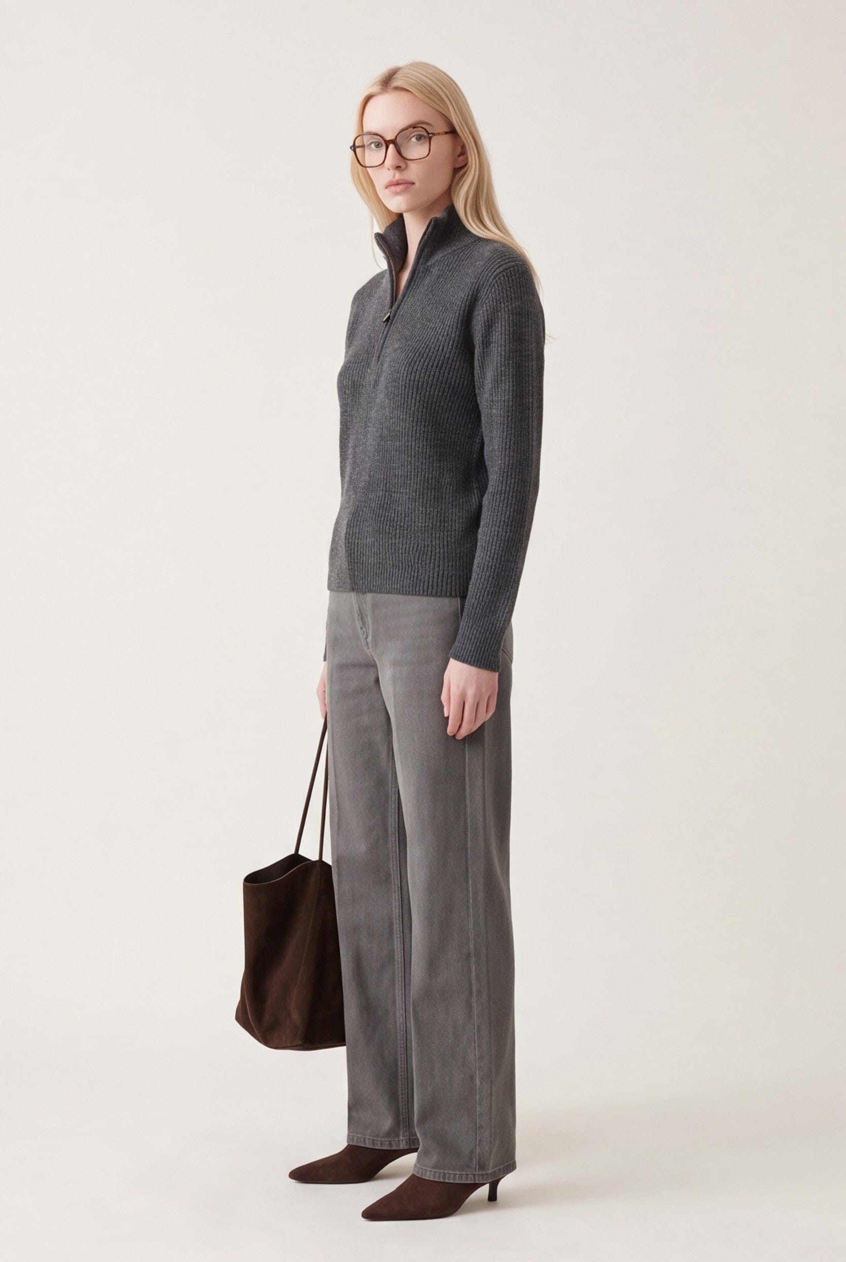 PULL ZIPPE - OLYMPE - ANTHRACITE PULL NEW KOOKAI Mode Kookai