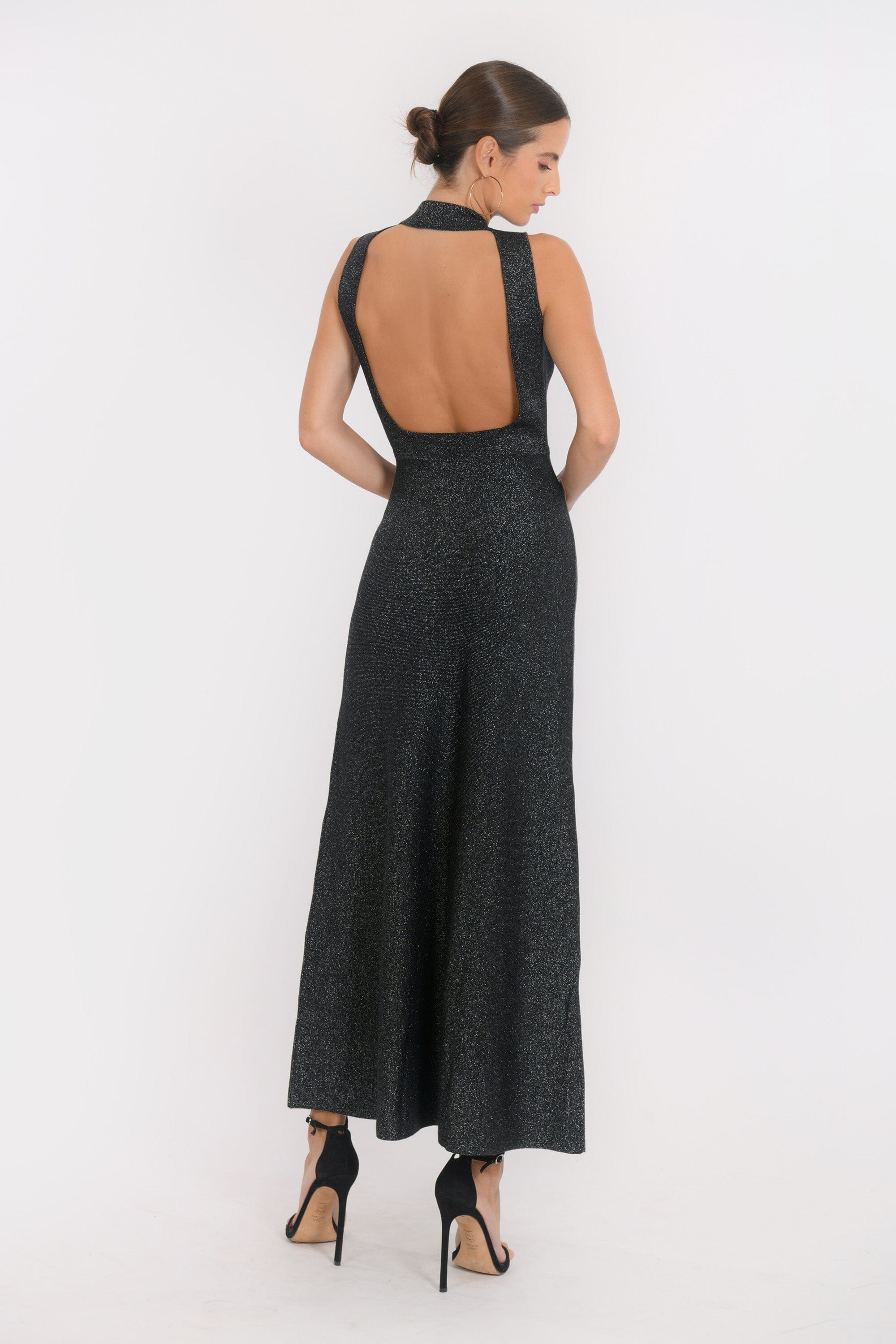 RAOBE PAILLETTEE - BERTINE - NOIR ROBE NEW KOOKAI Mode Kookai