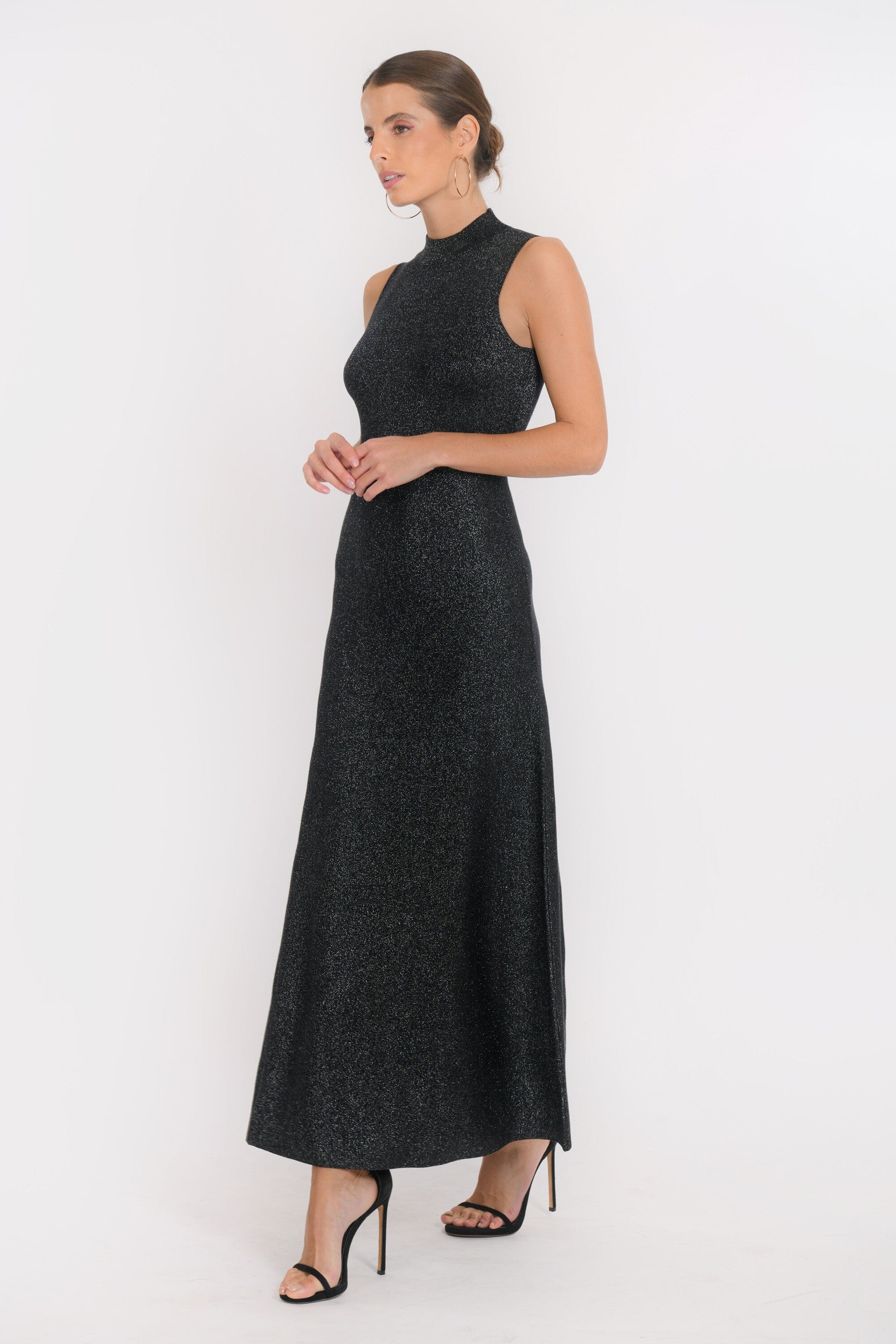 RAOBE PAILLETTEE - BERTINE - NOIR ROBE NEW KOOKAI Mode Kookai