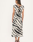 ROBE - ALBURY - NOIR/BLANC ROBE NEW KOOKAI Mode Kookai