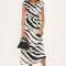 ROBE - ALBURY - NOIR/BLANC ROBE NEW KOOKAI Mode Kookai
