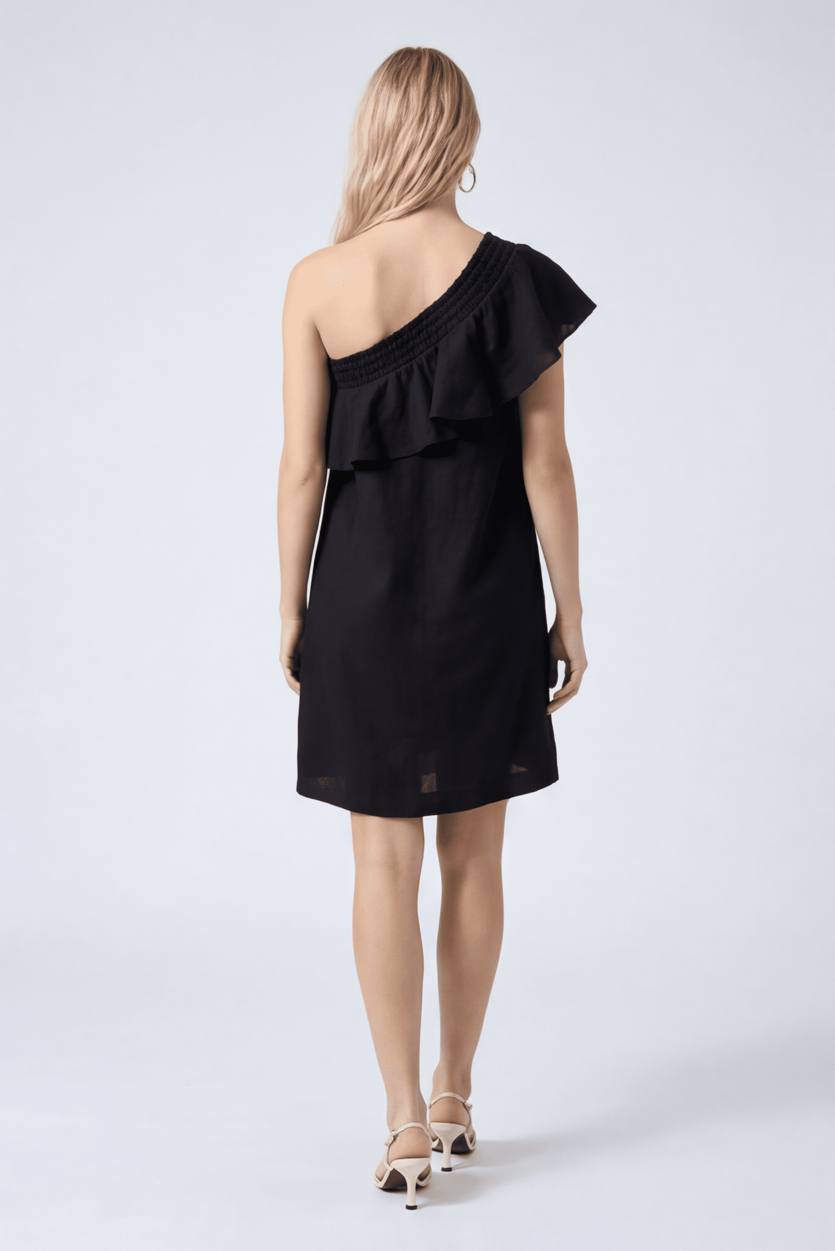 ROBE ASYMETRIQUE - CALETA - NOIR ROBE NEW KOOKAI Mode Kookai