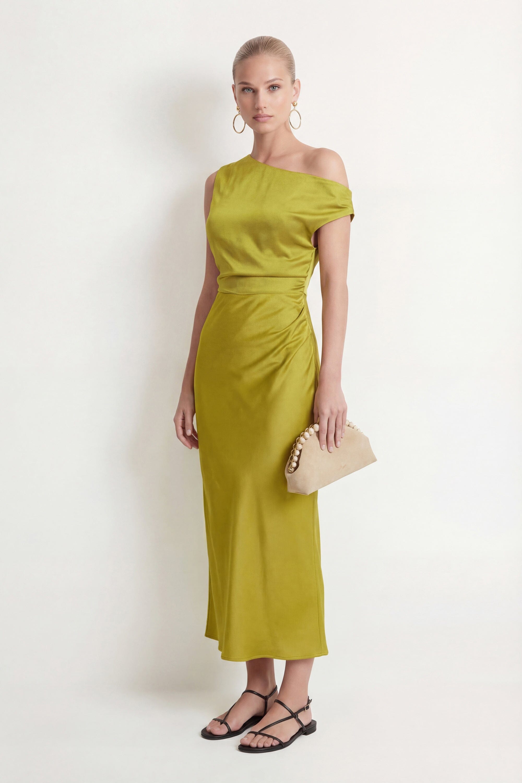 ROBE ASYMETRIQUE - CAPRI - ANIS ROBE NEW KOOKAI Mode Kookai