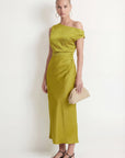 ROBE ASYMETRIQUE - CAPRI - ANIS ROBE NEW KOOKAI Mode Kookai