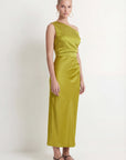 ROBE ASYMETRIQUE - CAPRI - ANIS ROBE NEW KOOKAI Mode Kookai