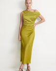 ROBE ASYMETRIQUE - CAPRI - ANIS ROBE NEW KOOKAI Mode Kookai