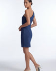 ROBE ASYMETRIQUE - CLARENCE - INDIGO ROBE NEW KOOKAI Mode Kookai