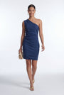 ROBE ASYMETRIQUE - CLARENCE - INDIGO ROBE NEW KOOKAI Mode Kookai