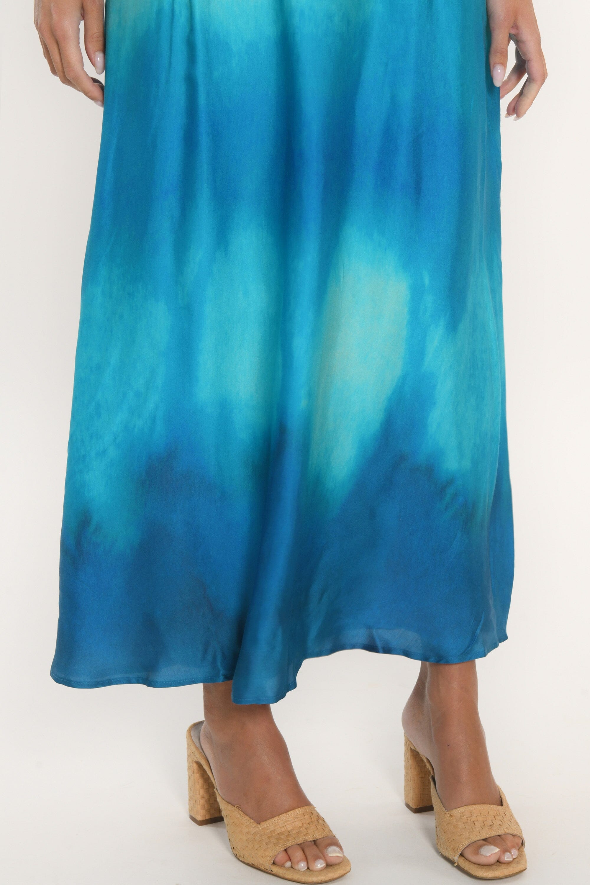 ROBE - AURORA - CYAN ROBE NEW KOOKAI Mode Kookai