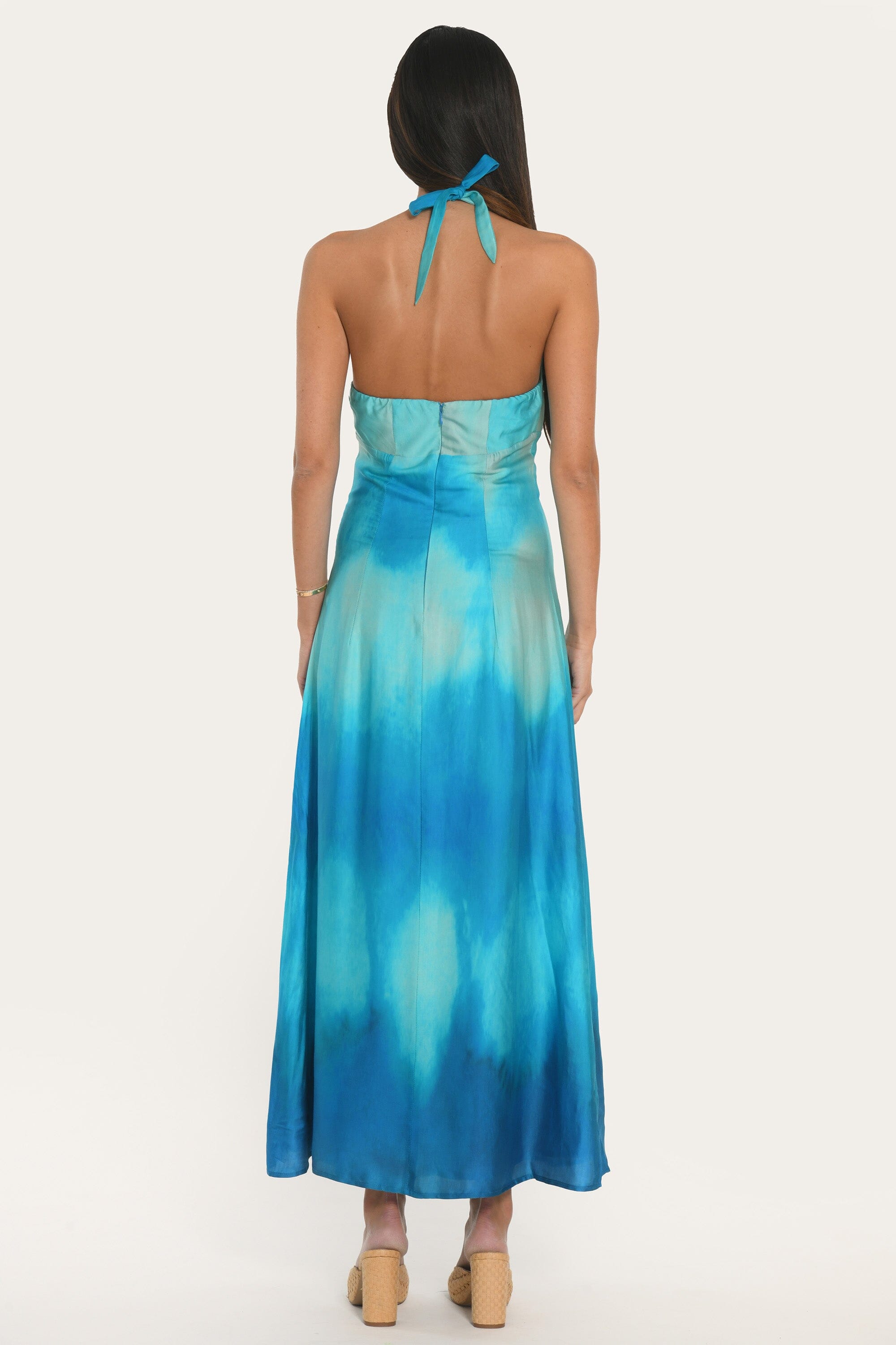 ROBE - AURORA - CYAN ROBE NEW KOOKAI Mode Kookai
