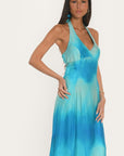 ROBE - AURORA - CYAN ROBE NEW KOOKAI Mode Kookai