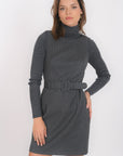 ROBE - BARTOLOMEO - GRIS ROBE NEW KOOKAI Mode Kookai