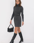 ROBE - BARTOLOMEO - GRIS ROBE NEW KOOKAI Mode Kookai