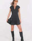 ROBE - BELLA - ANTHRACITE ROBE NEW KOOKAI Mode Kookai