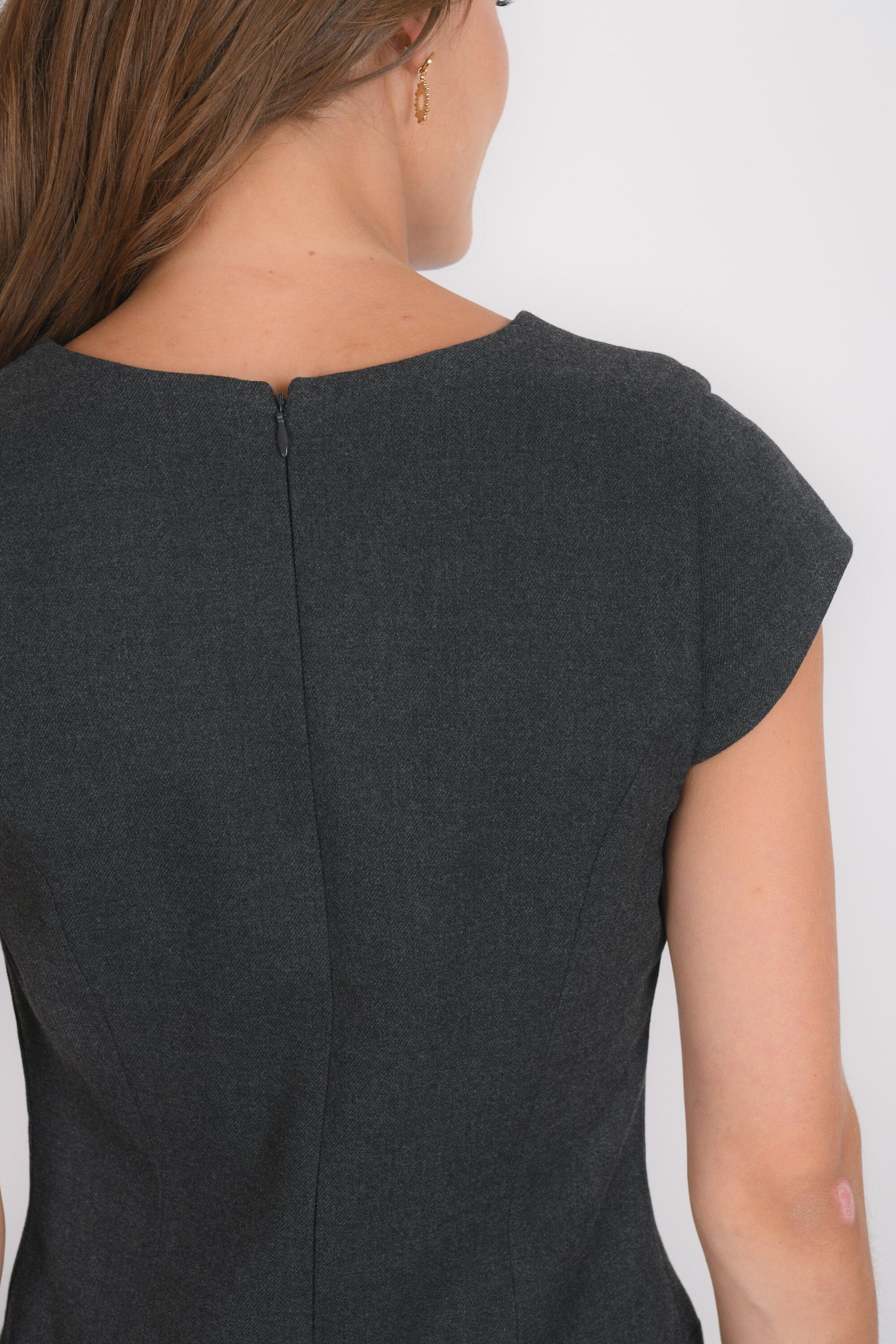 ROBE - BELLA - ANTHRACITE ROBE NEW KOOKAI Mode Kookai